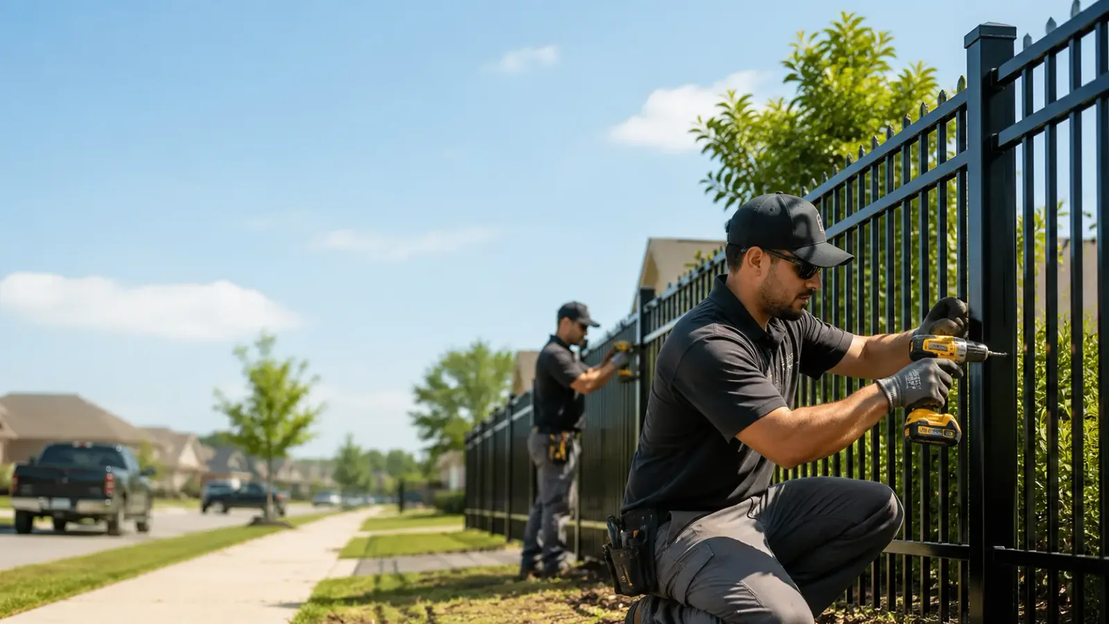 Metal Fence Installation in Bushton, KS